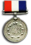 Medalje Vir Oorlog Dienste Suid-Afrika 1939-1945