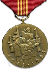 Herinneringsmedaille voor de 40 jarig viering van de bevrijding