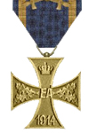 Kruis van Verdienste 1914-1918 voor Strijders 2e Klasse