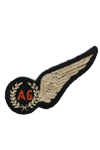 Luchtschutter Badge