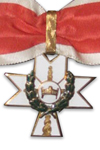 Kruis der 1e Klasse met Eikeloof in de Orde van de Kroon van Koning Zvonimir