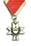 Kruis der 3e Klasse met Eikeloof in de Orde van de Kroon van Koning Zvonimir