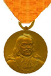 De Ruyter-medal in  bronze