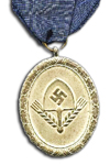 Trouwe Dienst Onderscheiding voor de Reichsarbeitsdienst 12 Jaar