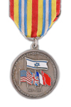 Medaille voor 50 jaar overwinning tijdens Wereldoorlog Twee 1945-1995