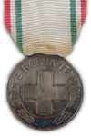 Italian Red Cross Medal of Merit - Silver