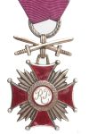 Cross of Merit in silver with Swords