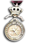 Silver Medal in the Royal Order of the Lion