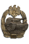 Tank Combat Badge 4th Grade 