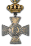 Honor Cross 1st Class with Crown to the House and Merit Order of Peter Frederick Louis