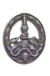 Anti-Partizanen Badge in Zilver