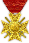 Kruis van Verdienste 1e Klasse bij de Orde van de Witte Valk