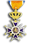 Officer in the Order of Oranje Nassau with swords (ON.4z)