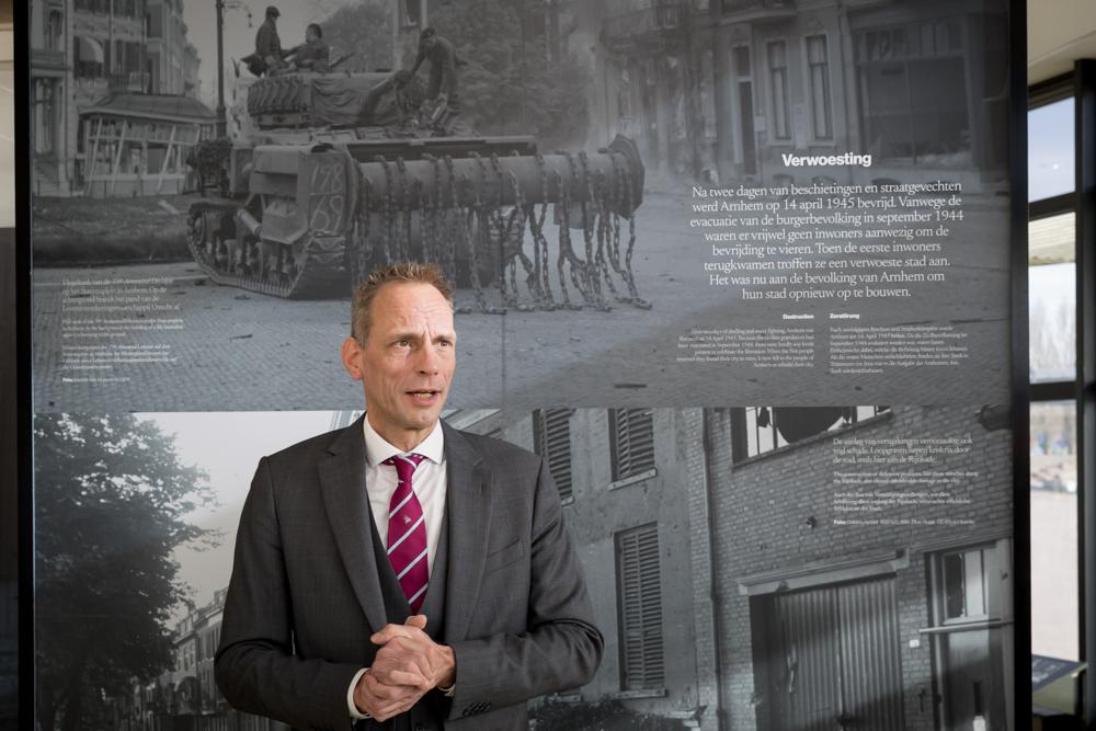 Opening nieuwe tentoonstelling Airborne at the Bridge Arnhem