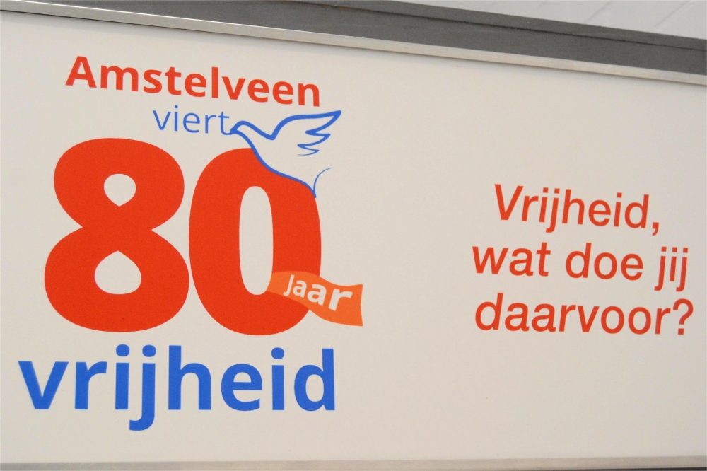 Impressie tentoonstelling ‘Amstelveen 80 jaar bevrijd’