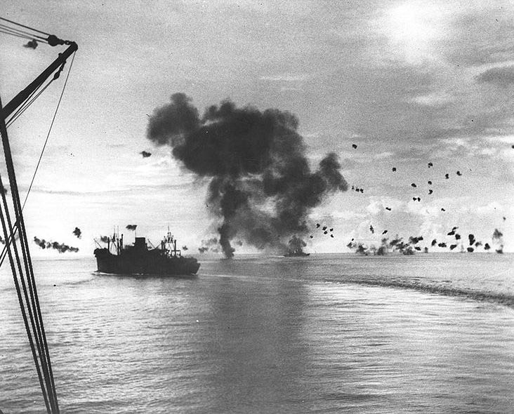 Fierce Battle off Guadalcanal