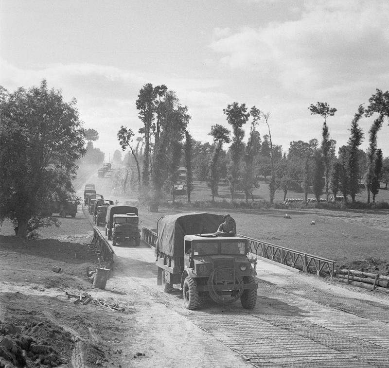 Photo: The Bayeux by-pass in Normandy.