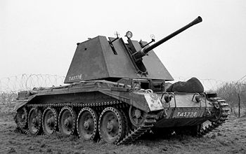 Photo: Crusader Bofors A.A. tank.