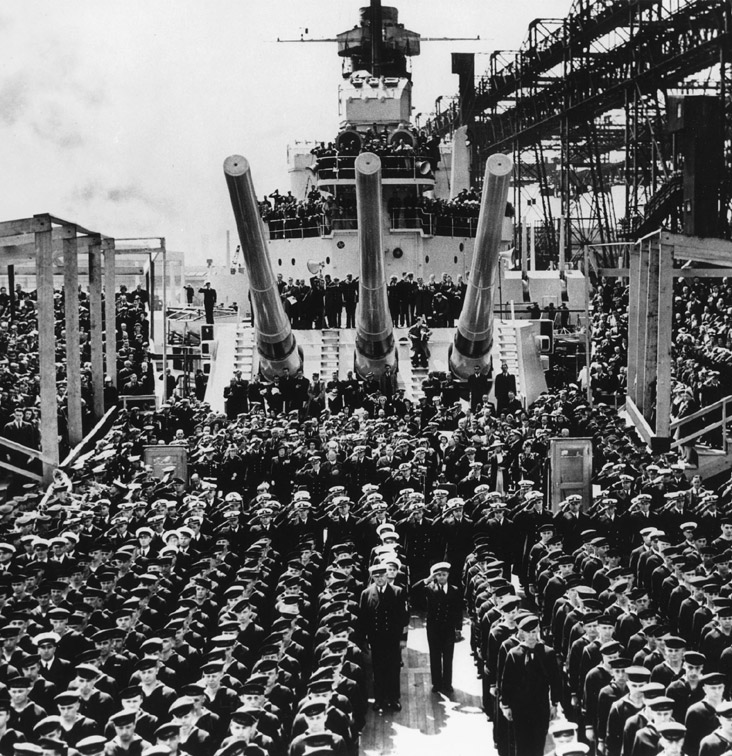 Photo: The New American Battleship North Carolina.